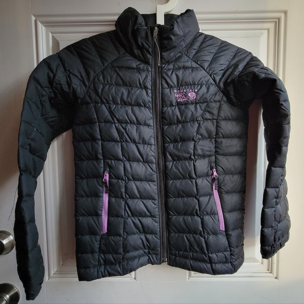 Mountain Hardwear Micro Ratio Kids Black Puffer Jacket